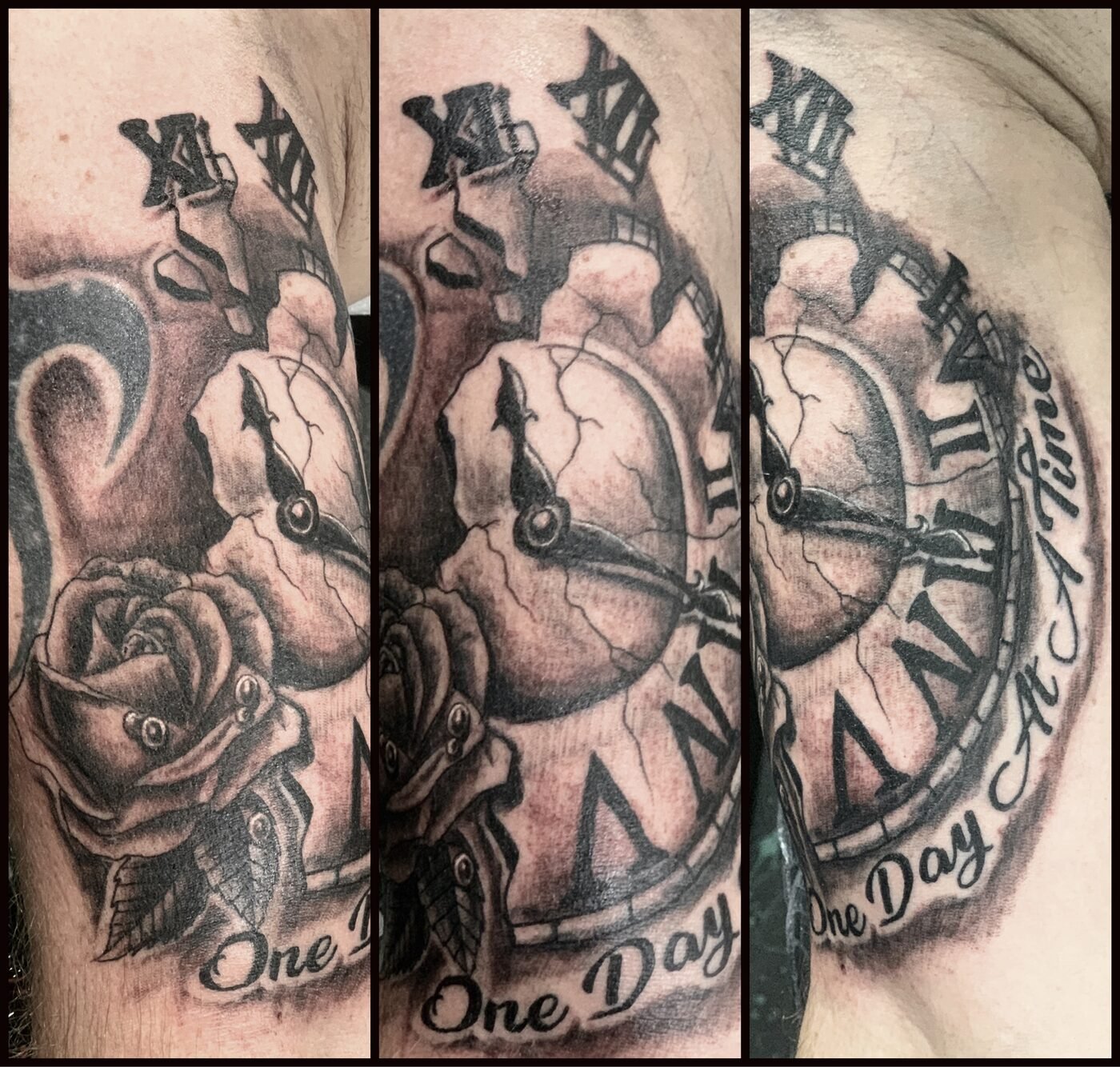 Tattoo work at Under My Skin Tattoo