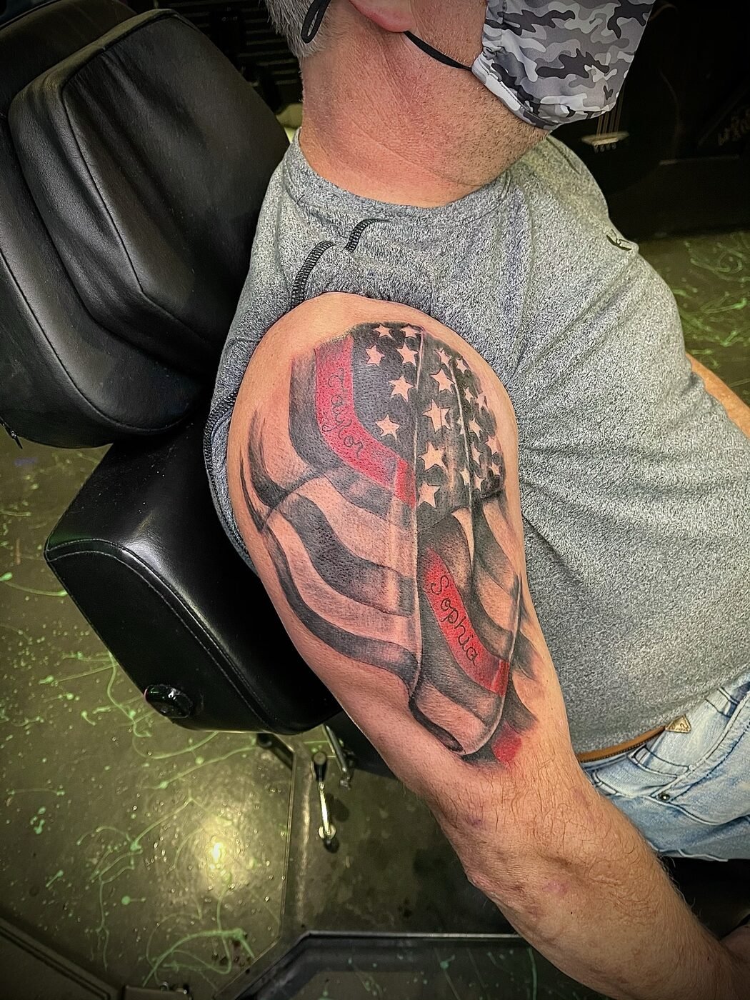 Tattoo work at Under My Skin Tattoo