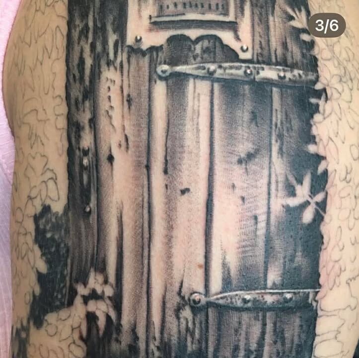 Tattoo work at Under My Skin Tattoo