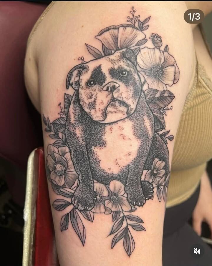 Tattoo work at Under My Skin Tattoo