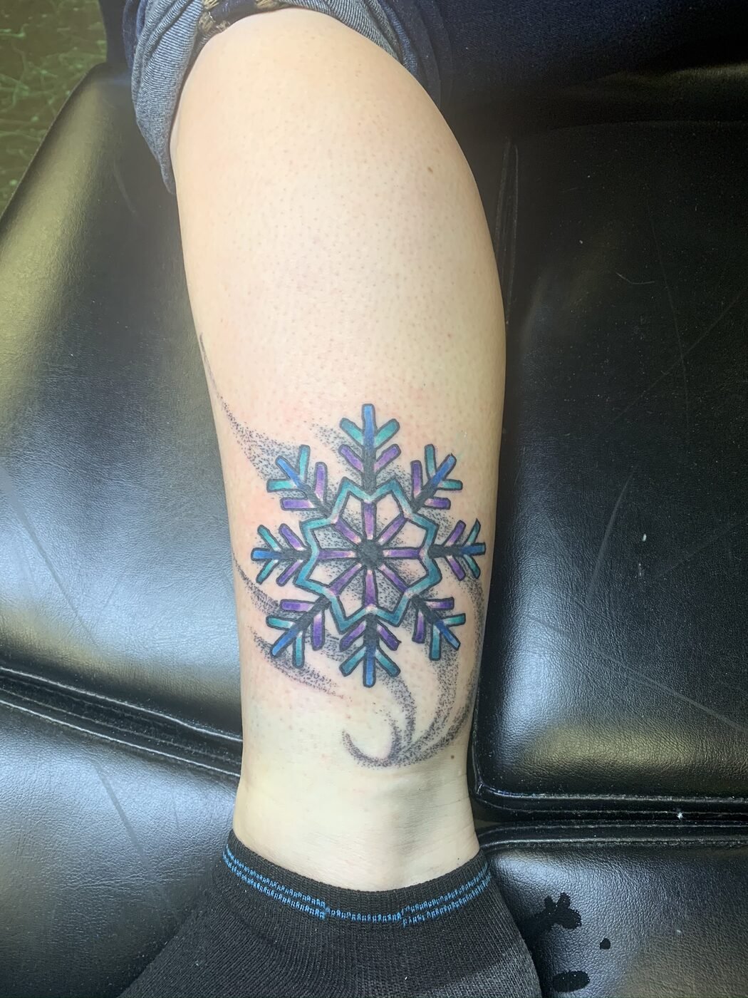 Tattoo work at Under My Skin Tattoo
