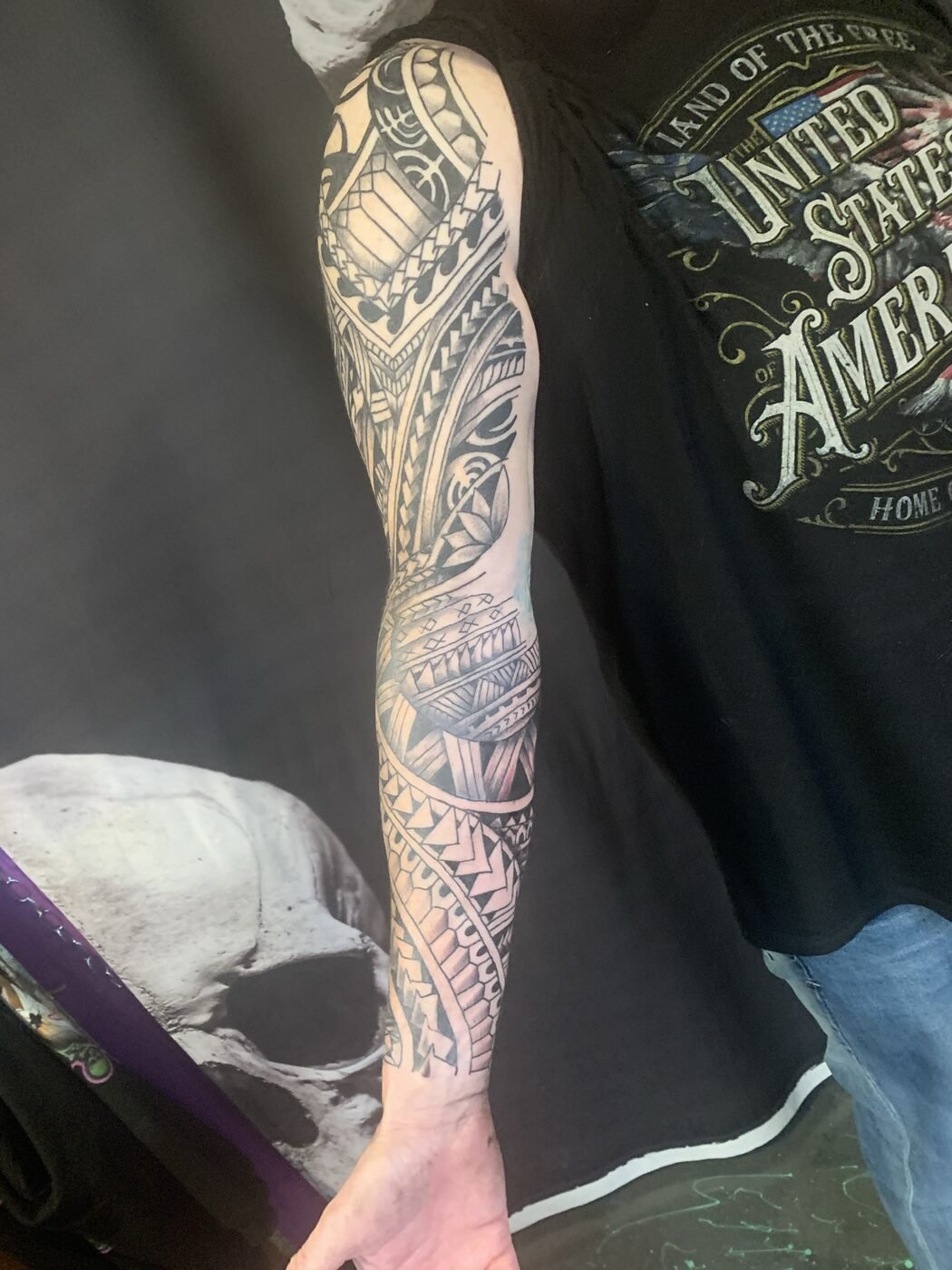 Tattoo work at Under My Skin Tattoo