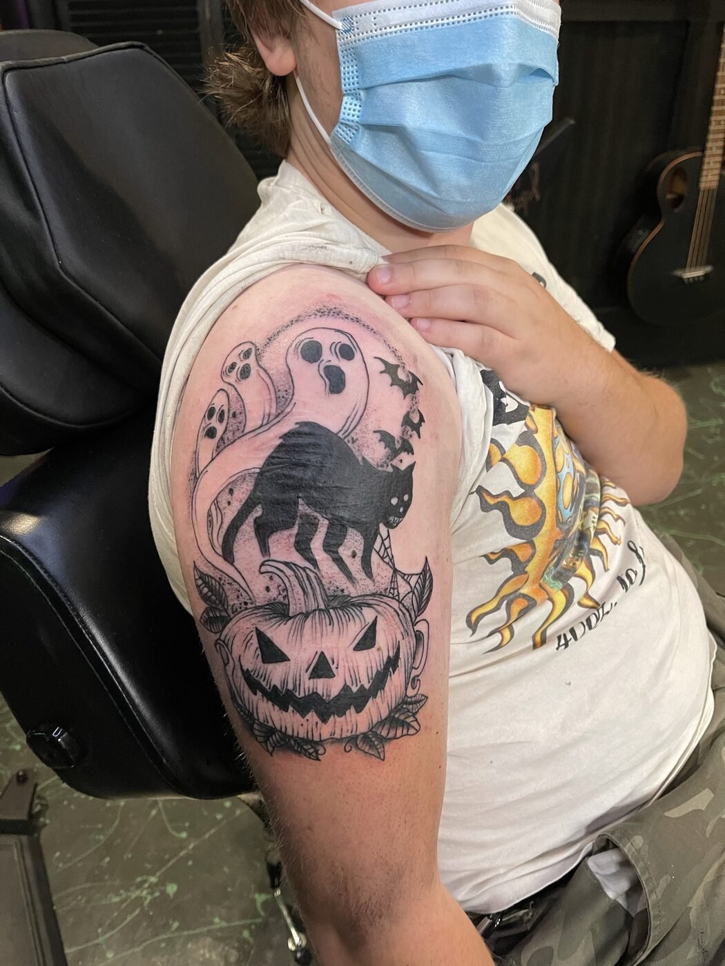 Tattoo work at Under My Skin Tattoo