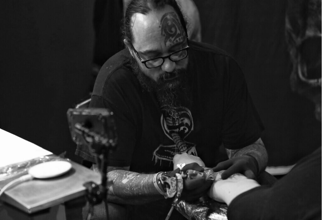 Tattoo work at Under My Skin Tattoo