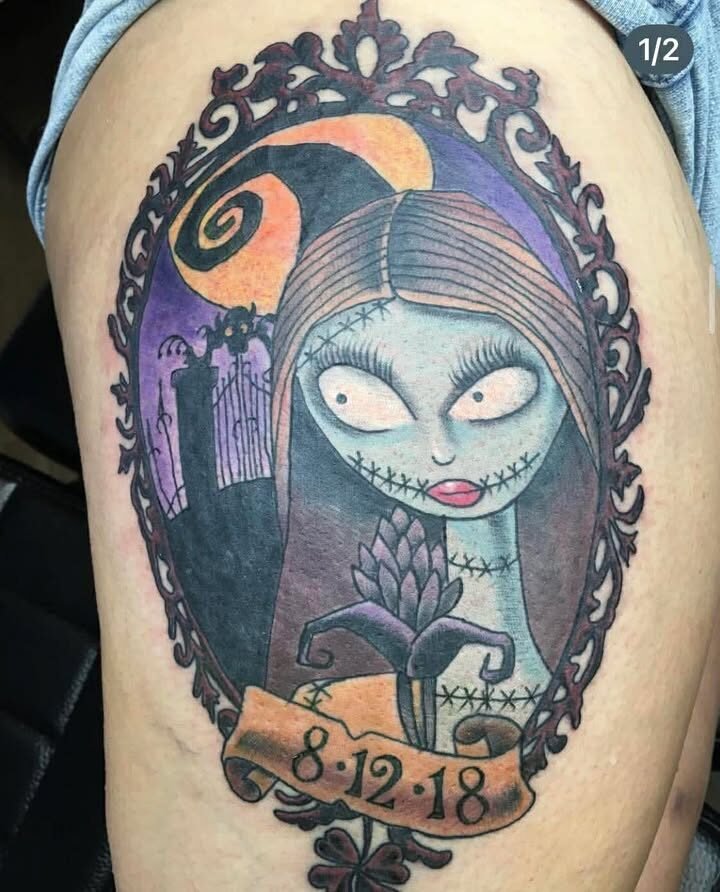 Tattoo work at Under My Skin Tattoo