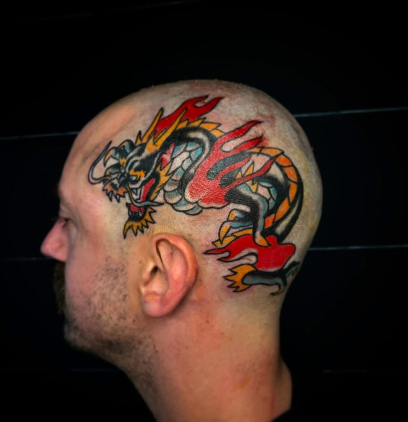 Tattoo work at Under My Skin Tattoo