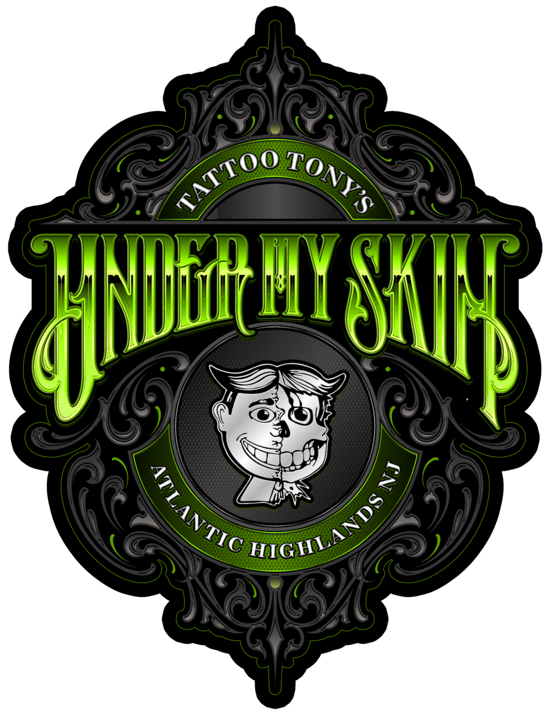 Tattoo work at Under My Skin Tattoo