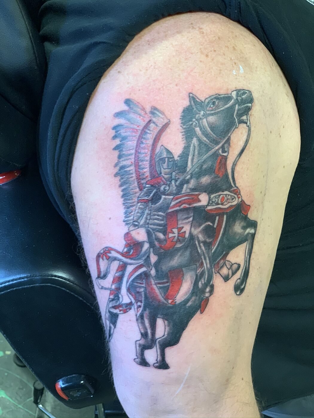 Tattoo work at Under My Skin Tattoo