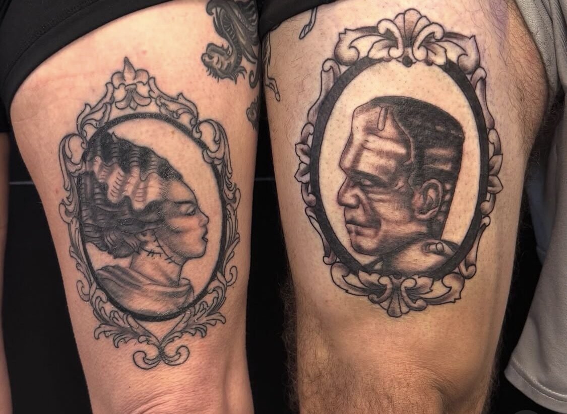 Tattoo work at Under My Skin Tattoo
