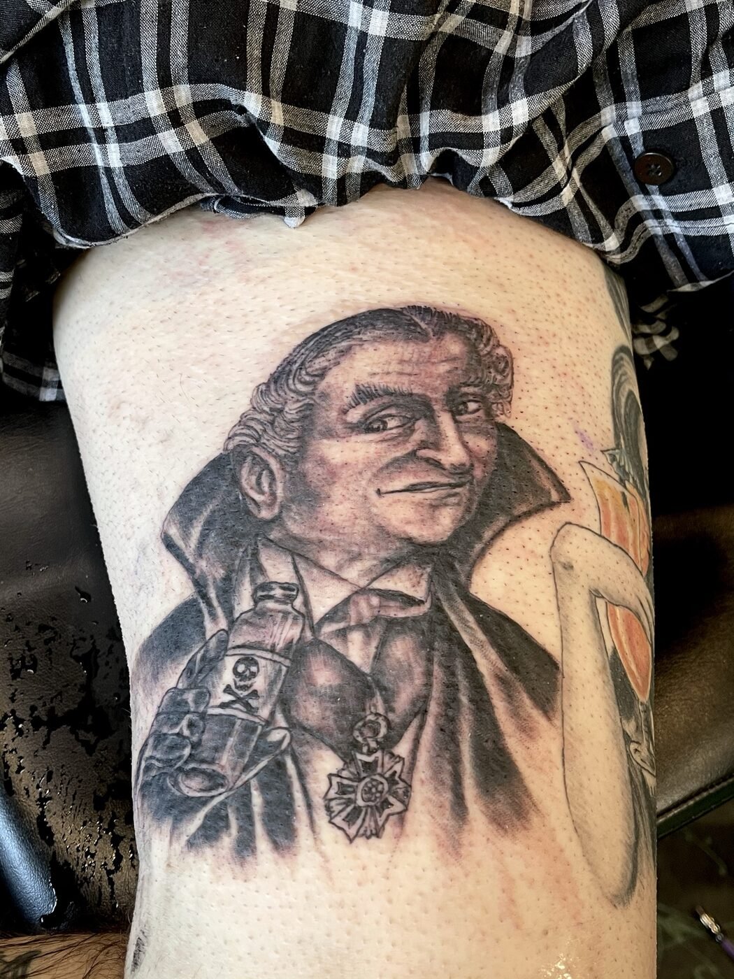 Tattoo work at Under My Skin Tattoo