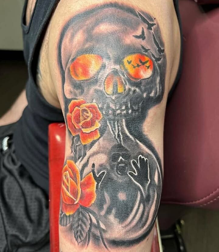 Tattoo work at Under My Skin Tattoo