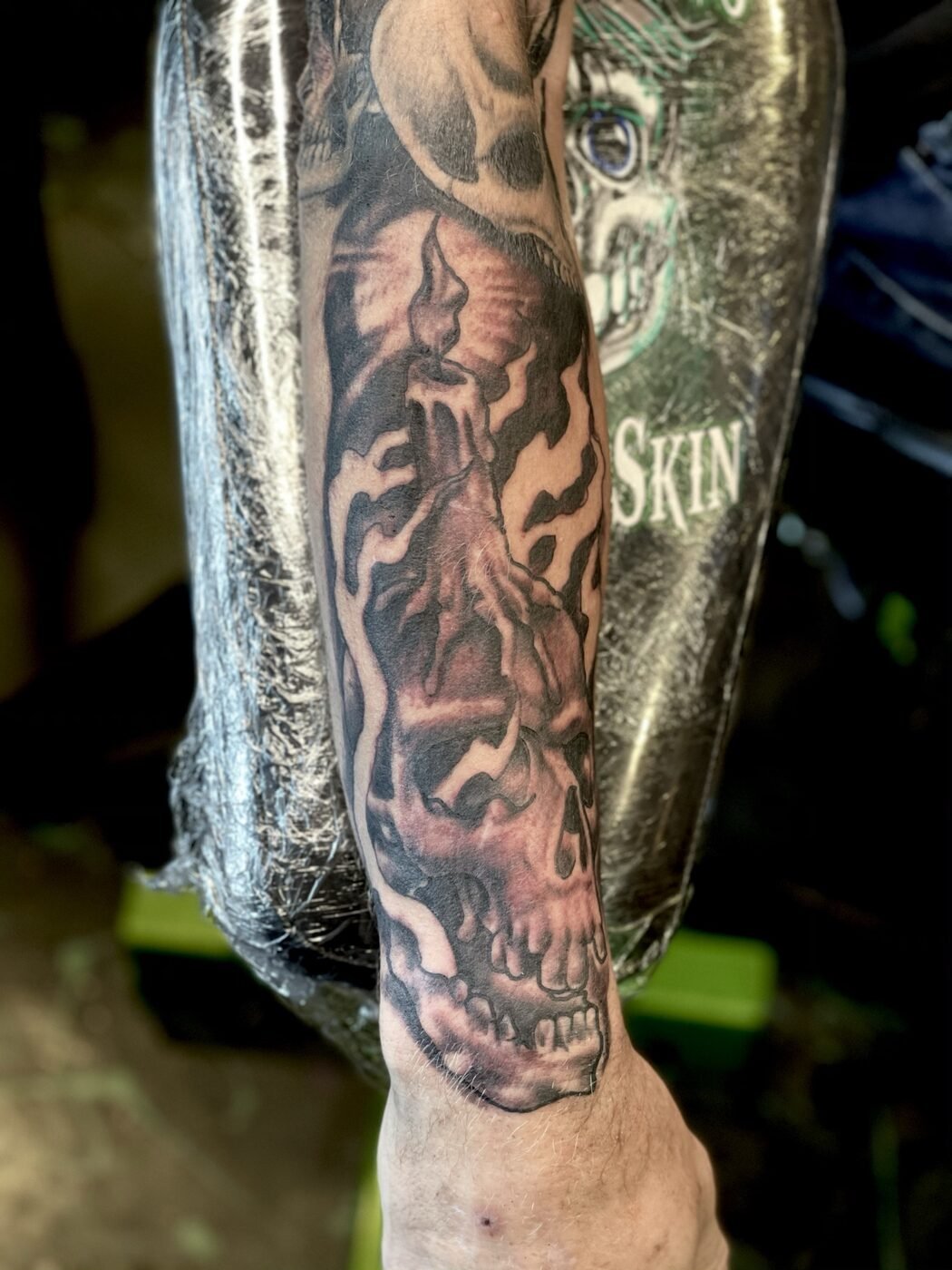 Tattoo work at Under My Skin Tattoo