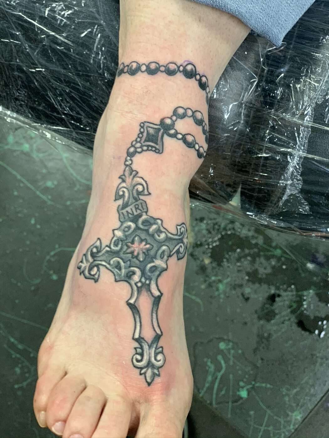 Tattoo work at Under My Skin Tattoo